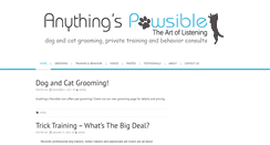 Desktop Screenshot of anythings-pawsible.ca